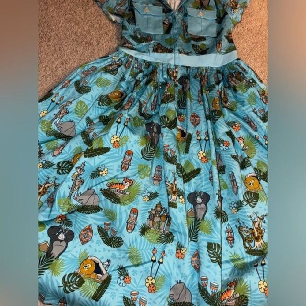 Disney Dress Shop Dress Jungle cruise New HTF rare Small never worn
